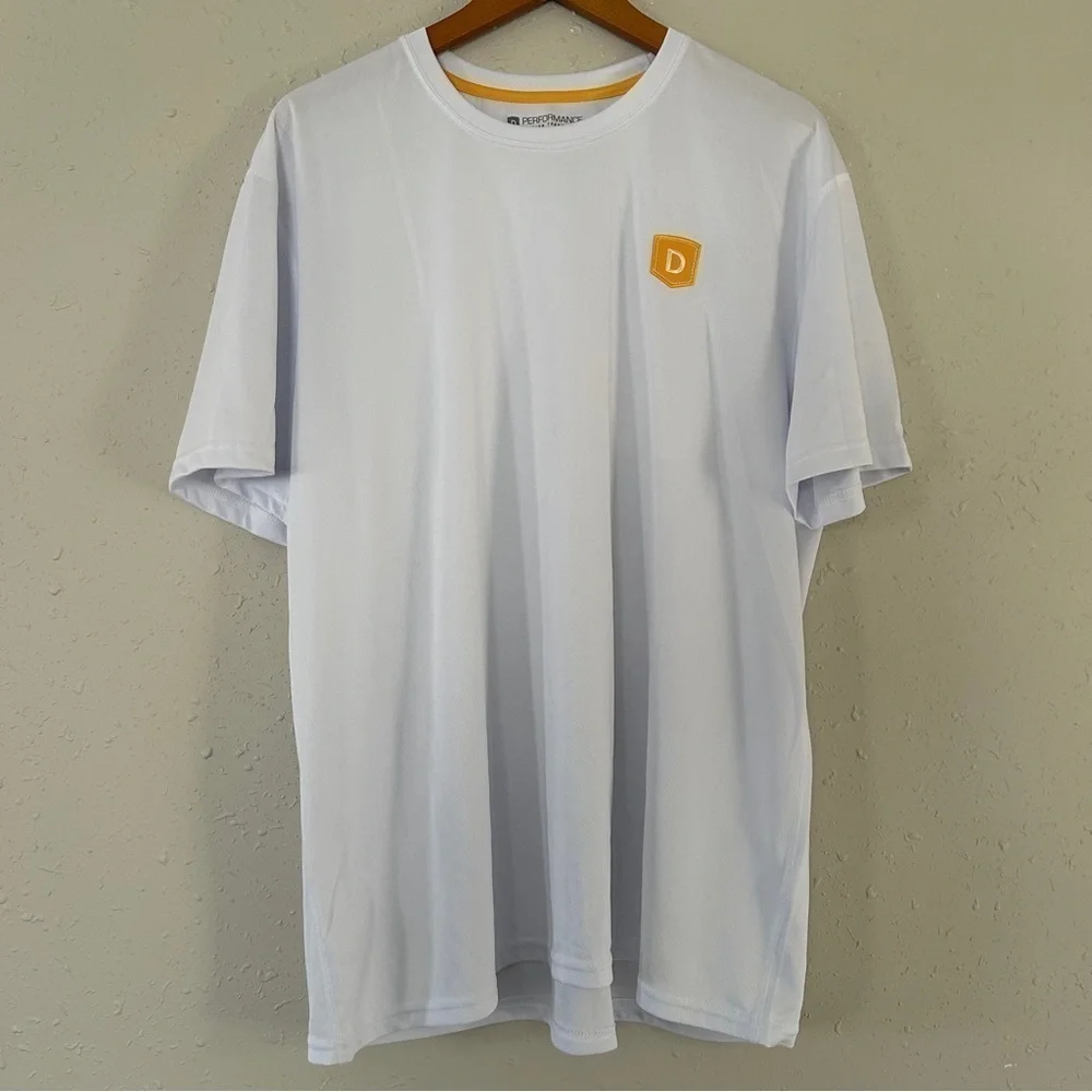 🦋Performance Motion Technology White Short Sleeve T-Shirt Golf Golfing Putt 2XL